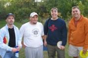 Pete with friends September 2007